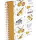 A5 SPIRAL BOUND LINED PAGES NOTEBOOK
