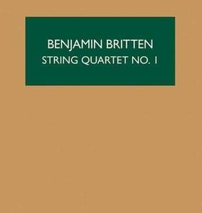 BRITTEN - STRING QUARTET NO 1 OP 25 STUDY SCORE