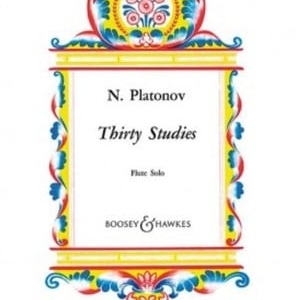 PLATONOV - 30 STUDIES FOR FLUTE