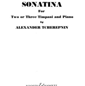 SONATINA FOR TWO OR THREE TIMPANI AND PIANO