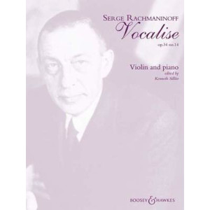 RACHMANINOFF - VOCALISE OP 34 VIOLIN/PIANO