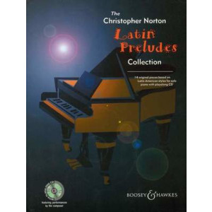 LATIN PRELUDES COLLECTION BK/CD PIANO