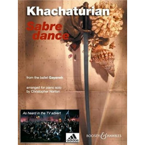 KHACHATURIAN - SABRE DANCE FOR PIANO ARR NORTON