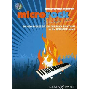 MICROROCK BEGINNING PIANO SOLOS BK/CD