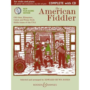 AMERICAN FIDDLER NEW EDITION BK/CD VIOLIN/PIANO