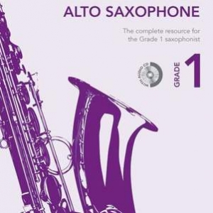 GRADE BY GRADE ALTO SAXOPHONE GR 1 BK/CD