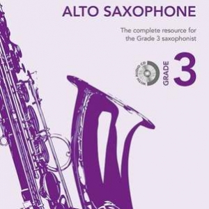 GRADE BY GRADE ALTO SAXOPHONE GR 3 BK/CD