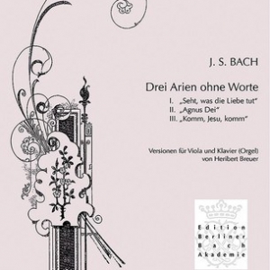 BACH - 3 ARIAS WITHOUT WORDS VIOLA/PIANO
