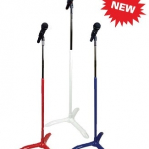CHORALE MICROPHONE STAND GOLD