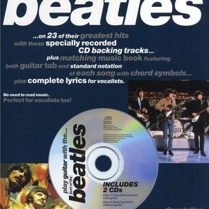 PLAY GUITAR WITH THE BEATLES BEST BK/CD