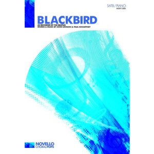 THE BEATLES BLACKBIRD SATB/PIANO