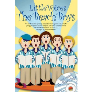LITTLE VOICES BEACH BOYS BK/CD 2 PART