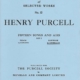 PURCELL 15 SONGS & AIRS 2 LOW VOICE