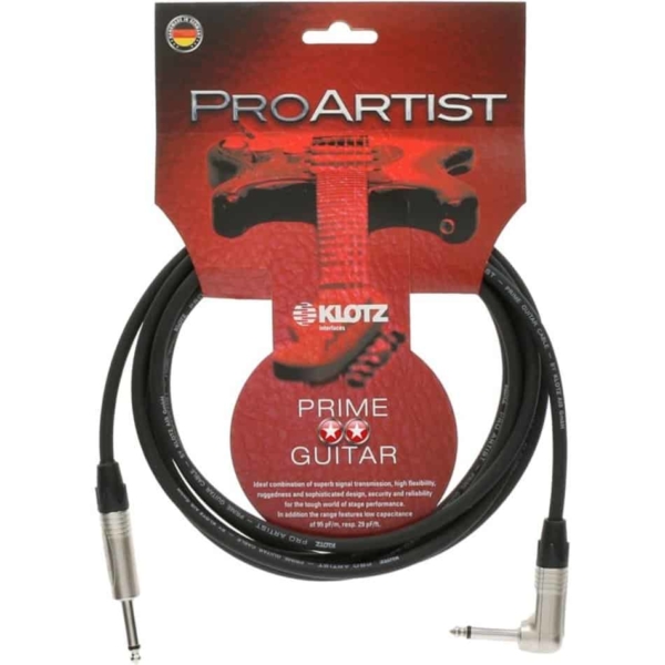 6m Pro Artist Instrument Cable w Switchcraft Connectors RA
