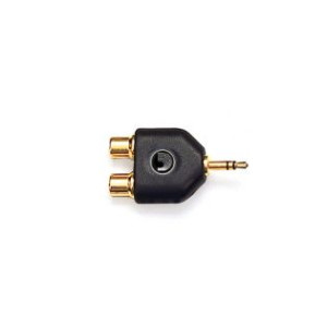 Planet Waves 1/8 " Male Stereo to Dual RCA Female Adapter