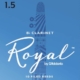Rico Royal Bb Clarinet Reeds, Strength 1.5, 10-pack