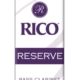 Rico Reserve Classic Bass Clarinet Reeds, Strength 3.0, 5-pack