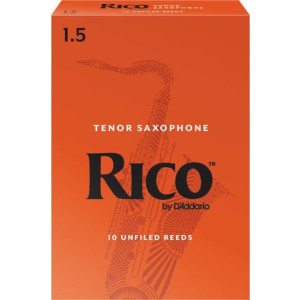 Rico Tenor Sax Reeds, Strength 1.5, 10-pack
