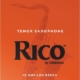 Rico Tenor Sax Reeds, Strength 3.0, 10-pack