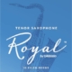 Rico Royal Tenor Sax Reeds, Strength 1.0, 10-pack