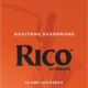 Rico Baritone Sax Reeds, Strength 3.0, 10-pack