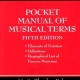 POCKET MANUAL OF MUSIC TERMS FIFTH EDITION