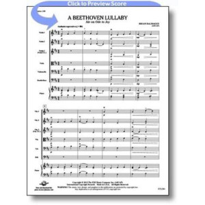 BEETHOVEN LULLABY STRING ORCHESTRA 1.0 SC/PTS