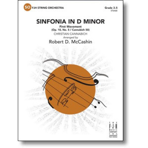 SINFONIA IN D MINOR FIRST MOVEMENT SO3.5 SC/PTS