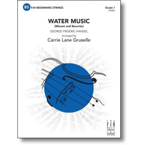 WATER MUSIC (MINUET AND BOURREE) SO1 SC/PTS