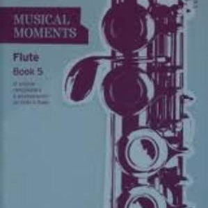MUSICAL MOMENTS FLUTE BK 5 FLUTE/PIANO