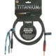 6m Titanium Instrument Cable w Silent Plug
