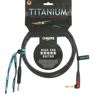 6m Titanium Instrument Cable w RA & Silent Plug