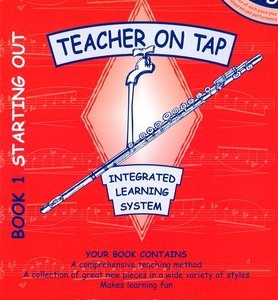 TEACHER ON TAP FLUTE BK 1 BK/CD