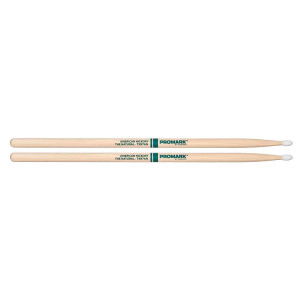 ProMark Hickory 7A "The Natural" Nylon Tip drumstick