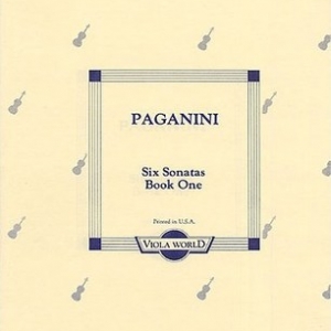 PAGANINI - SONATAS BK 1 (1-3) VIOLA/PIANO