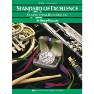 STANDARD OF EXCELLENCE BK 3 BARITONE BASS CLEF