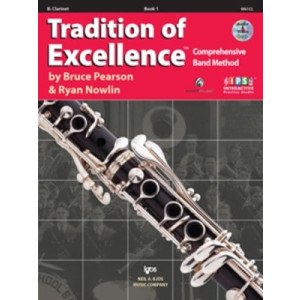 TRADITION OF EXCELLENCE BK 1 CLARINET BK/DVD