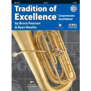 TRADITION OF EXCELLENCE BK 2 TUBA BB FLAT BK/DVD