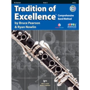 TRADITION OF EXCELLENCE BK 2 CLARINET BK/DVD