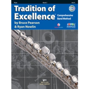 TRADITION OF EXCELLENCE BK 2 FLUTE BK/DVD