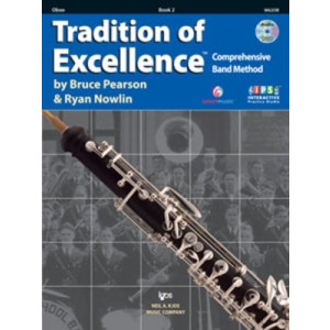 TRADITION OF EXCELLENCE BK 2 OBOE BK/DVD