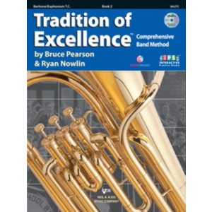 TRADITION OF EXCELLENCE BK 2 TC BK/DVD