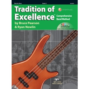TRADITION OF EXCELLENCE BK 3 ELECTRIC BASS
