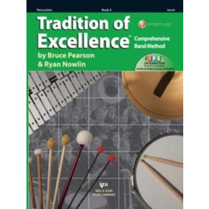 TRADITION OF EXCELLENCE BK 3 PERC BK/OLM