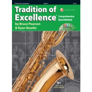 TRADITION OF EXCELLENCE BK 3 BARITONE SAX