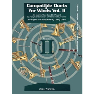 COMPATIBLE DUETS FOR WINDS VOL 2 CLA/TPT/TSAX