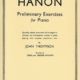HANON PRELIMINARY EXERCISES FOR PIANO