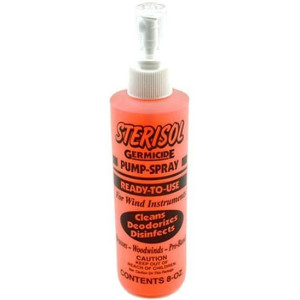 Sterisol Germicide Spray Bottle w Fine Mist Sprayer 8oz