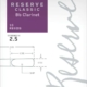 D'Addario Reserve Classic Bb Clarinet Reeds, Strength 2.5, 10-pack