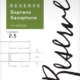 D'Addario Reserve Soprano Sax Reeds, Strength 2.5, 10-pack